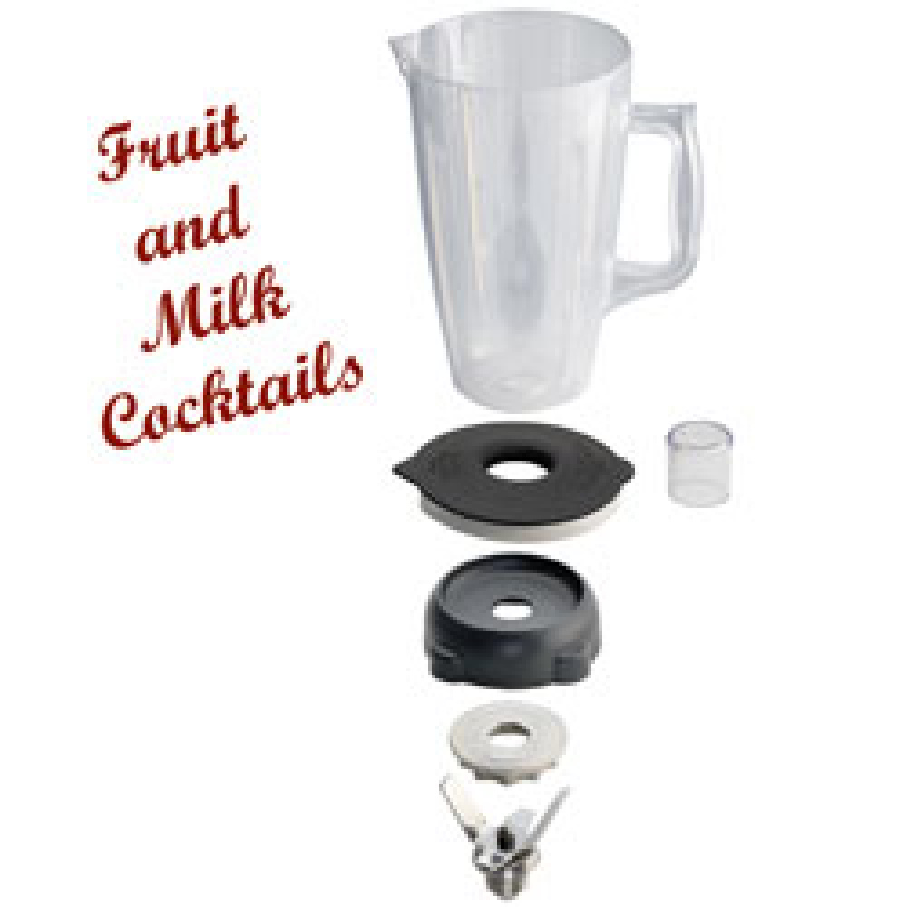 BAB_LRD-big.jpg Lexan bowl, round, 2 Liters, with cover and knife (4 blades) - imagine 1