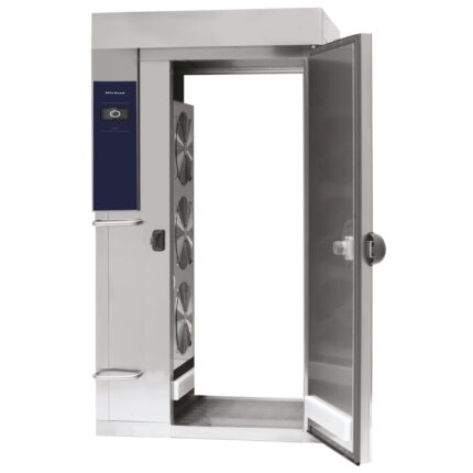 Pass-through blast chiller for remote cooling 20x GN 2/1, +90°/-18°C