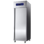 Refrigerator 700 litres made of stainless steel, GN 2/1, -2°/+8°C, 85 mm insulation