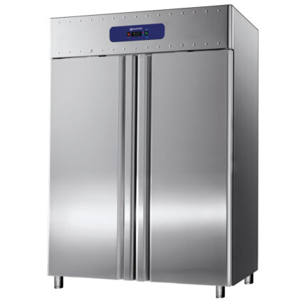 Refrigerator 1400 litres made of stainless steel, GN 2/1, -2°/+8°C, 85 mm insulation