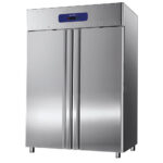 Refrigerator 1400 litres made of stainless steel, GN 2/1, -2°/+8°C