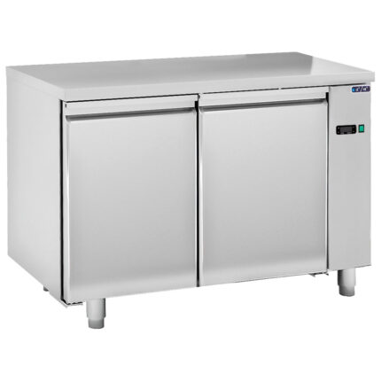 Refrigerated counter 2 doors GN 1/1 for remote cooling, -2°/+8°C