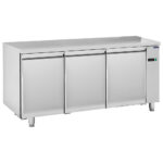 Refrigerated counter 3 doors GN 1/1 for remote cooling, -2°/+8°C