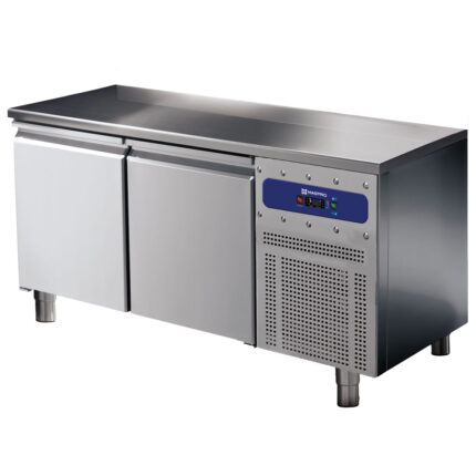 Refrigerated counter 600 mm 2 doors 430x325 mm, -2°/+8°C
