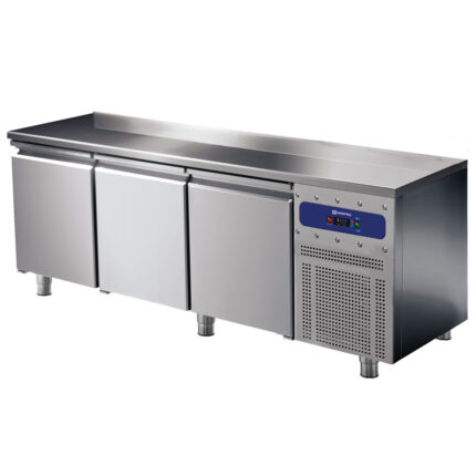 Refrigerated counter 600 mm 3 doors 430x325 mm, -2°/+8°C