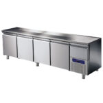 Refrigerated counter 4 doors GN 1/1 with refrigerated drawer, -2°/+8°C
