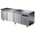 Refrigerated counter 3 doors GN 1/1, -2°/+8°C
