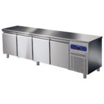 Refrigerated counter 4 doors GN 1/1, -2°/+8°C