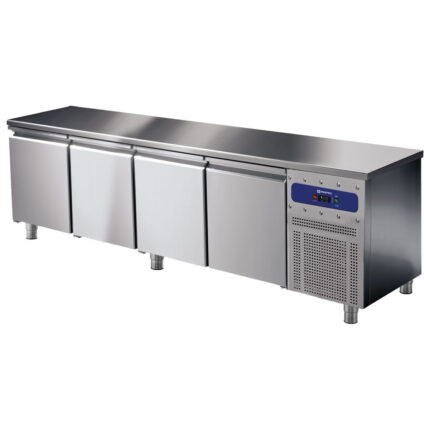 Refrigerated counter 4 doors GN 1/1, -2°/+8°C