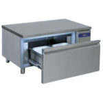 freezer undercounter with 1 drawers GN 2/1 h=150 mm for cooking hobs, w=1200 mm