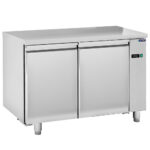 Freezer counter 2 doors GN 1/1 for remote cooling, -10°/-25°C