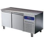 Refrigerated pastry counter 2 doors 600x400 mm, granite top, -2°/+8°C