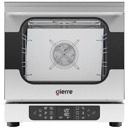 Electric convection oven with humidity, digital control, 4x 432x342 mm