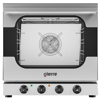 Electric convection oven with humidity, multifunction with mechanical control, 4x 432x342 mm