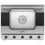 Electric convection oven with humidity, multifunction with mechanical control, 4x 600x400 mm