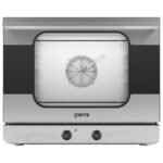 Electric convection oven with humidity, mechanical control, 4x 600x400 mm