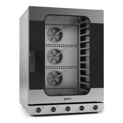 Electric convection oven with humidifier and mechanical control, 10x 600x400 mm