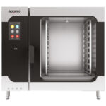 Electric combi steamer with direct injection and automatic cleaning, 10x GN 2/1 - TOUCH SCREEN