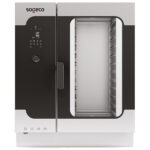 Electric combi steamer with direct injection and digital controller, 10x 600x400 mm