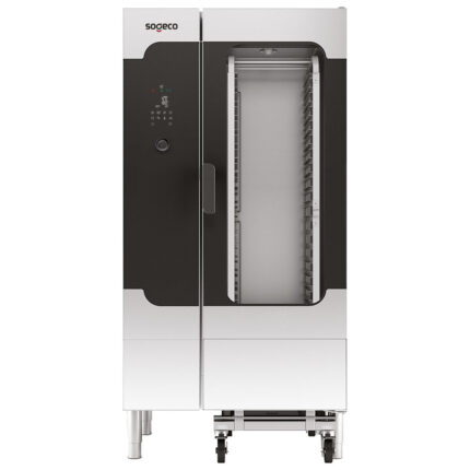 Electric combi steamer with direct injection and digital controller, 20x GN 1/1