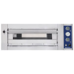 Electric pizza oven for 4 pizzas ø 35 cm, mechanical control