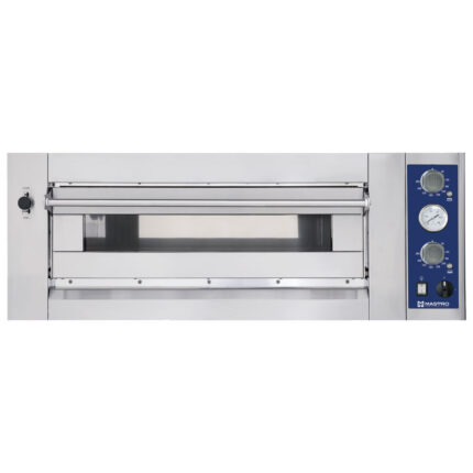Electric pizza oven for 6 pizzas ø 35 cm, mechanical control
