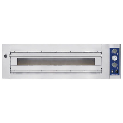 Electric pizza oven for 6 pizzas ø 35 cm, mechanical control