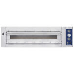 Electric pizza oven for 9 pizzas ø 35 cm, mechanical control