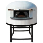 Wood pizza oven, bedplate ø 1200 mm, capacity 5 pizzas