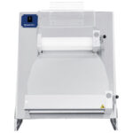 dough rolling machine with 2 parallel rollers for pizzas ø 260-450 mm