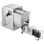 pasta machine with pasta cutter, bowl 6 lt., 5 kg/h