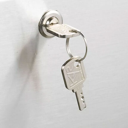 Lock for work / sink unit on cupboards with sliding doors (specify by ordering)