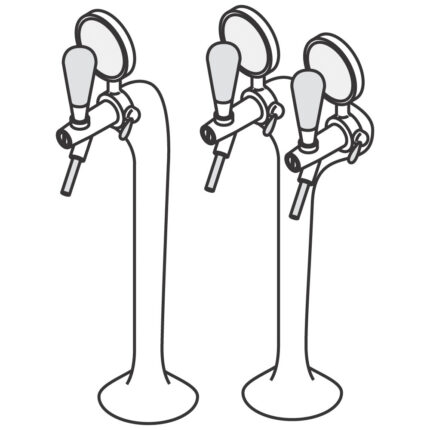 Pinning column, double