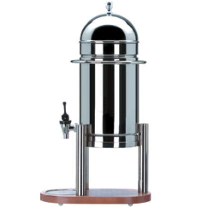 10-liter dispenser, cold milk, wooden base