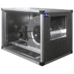 extractor unit with belt transmission, 2 speeds, 11000|15000 m³/h