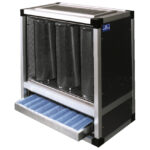 charcoal filtration and deodorization unit, 2500 m³/h, without motor