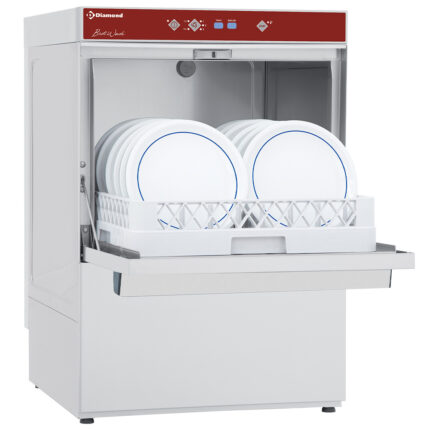 Dishwasher basket 500x500mm"Full Hygiene", with softener continuously