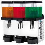 Cold drink dispenser, 3x 12 litres