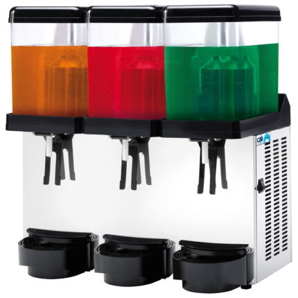 Cold drink dispenser, 3x 12 litres