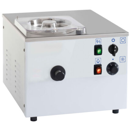 Ice cream machine with air cooling, tabletop, production 5 litres/h