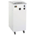 Ice cream machine with air cooling, free-standing, production 10 litres/h