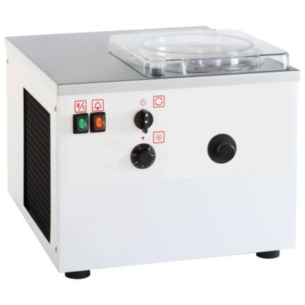 Ice cream machine with air cooling, tabletop, production 10 litres/h