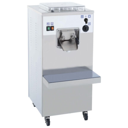 Ice cream machine with air cooling, free-standing, production 20 litres/h