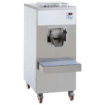 Vertical batch freezer with air cooling, production 50 litres/h