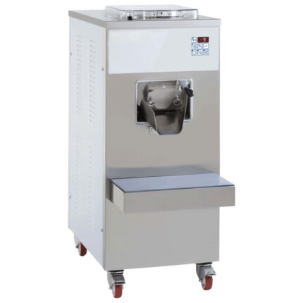 Vertical batch freezer with air cooling, production 50 litres/h