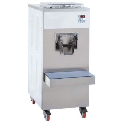 Vertical batch freezer with air cooling, production 60 litres/h