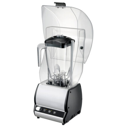 Drink blender with 1 cup 2 litres, variable speed and sound reduction hood