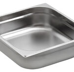 GN container, st/st, GN1/2 h=65mm