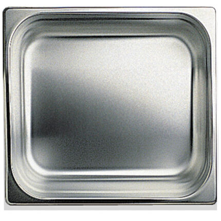 GN container in stainless steel, GN 2/3 h=200 mm