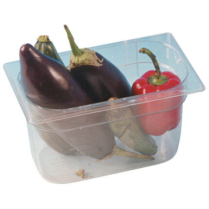 GN container in polypropylene, GN 1/1 h=150 mm